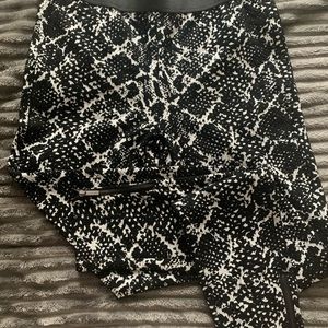 Versace 1969 leggings ankle zip